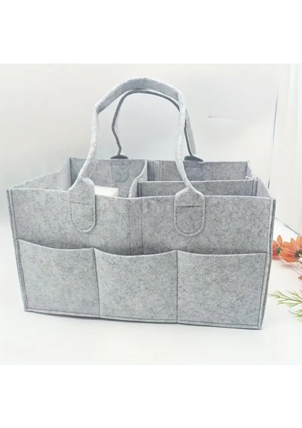 Anne Bebek Keçe Bakım Çantası Yenidoğan Için Organizer Düzenleyici Çok Amaçlı fırsatları