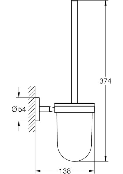 Start Cosmopolitan Quickfix Tuvalet Fırçası Seti | Duş/banyo Aksesuarları | Krom | 41169000 fiyatları