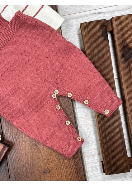 Pamuklu Triko Şapkalı Tulum 2li Kız Bebek Takım fırsatları