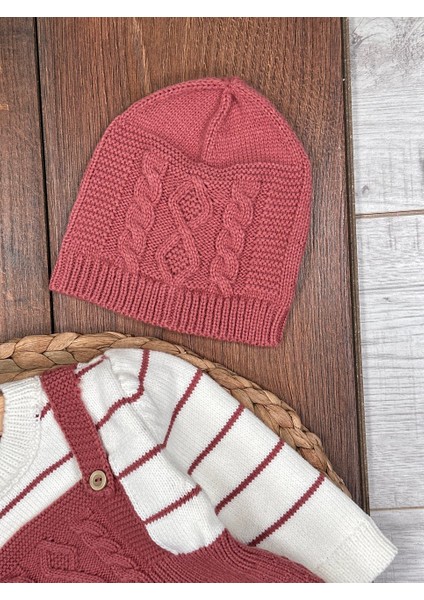 Pamuklu Triko Şapkalı Tulum 2li Kız Bebek Takım indirimleri