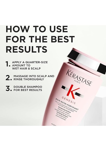 Genesis Bain Hydra-Fortifiant Saç Dökülmesine Karşıtı Güçlendirici Şampuan 250ML indirimleri