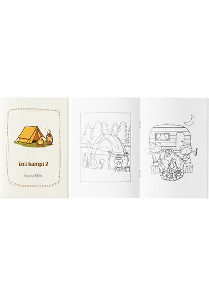 Izci Kampı Boyama Kitabı 2