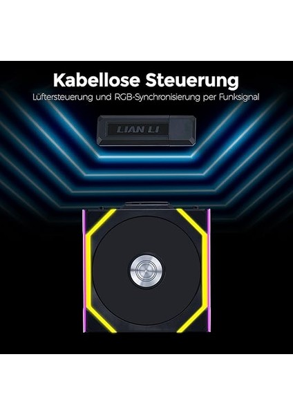 Li Unı Fan Sl Wıreless 1X120MM Siyah Kasa Fanı (G99.12SL1W1B.00) indirimleri