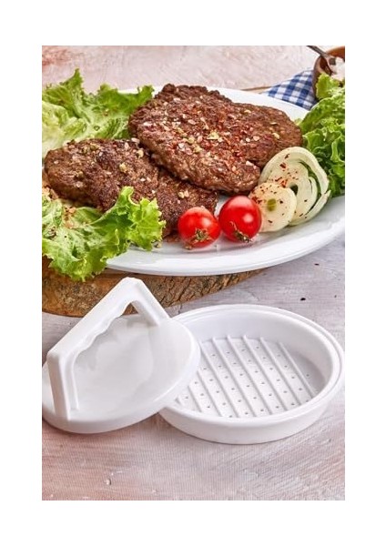 Kitchen 2 Adet Hamburger ve Köfte Kalıbı Şekillendirici Pratik Köfte Yapma Aparatı modelleri