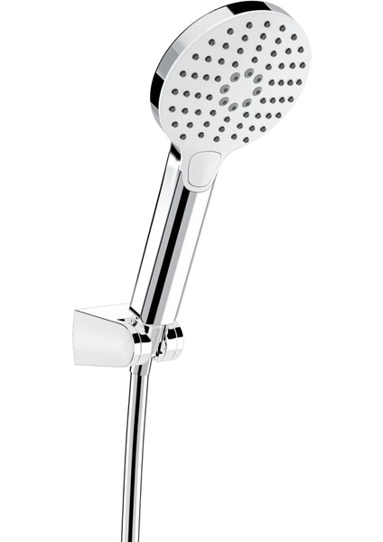 | Valtemo Neoflex Pvc Hortumlu, Butonlu Sistem, 5 Yıl Garantili El Duşu + Hortum + Mafsal