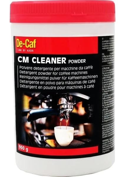 De-Caf Espresso Kahve Makinesi Temizleme Deterjanı 900 gr