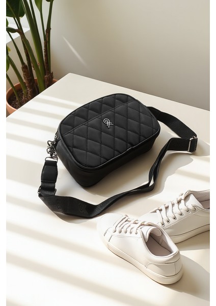 Astarlı Askılı Kapitone 4 Bölmeli Kadın El ve Omuz Çantası 111002 fiyatları