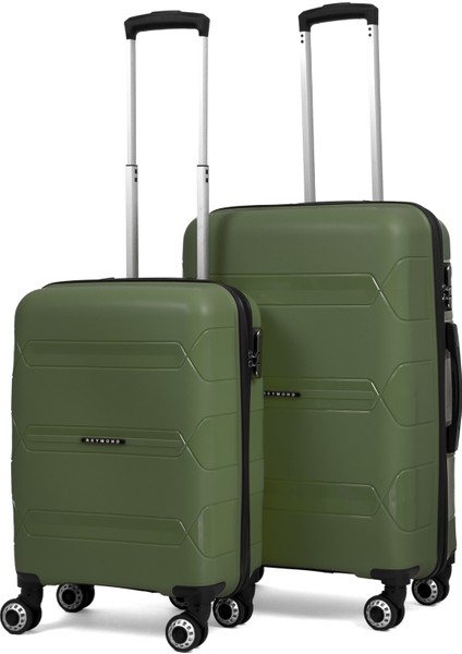 Lucas Polipropilen Kırılmaz Valiz, Kabin Boy&orta Boy