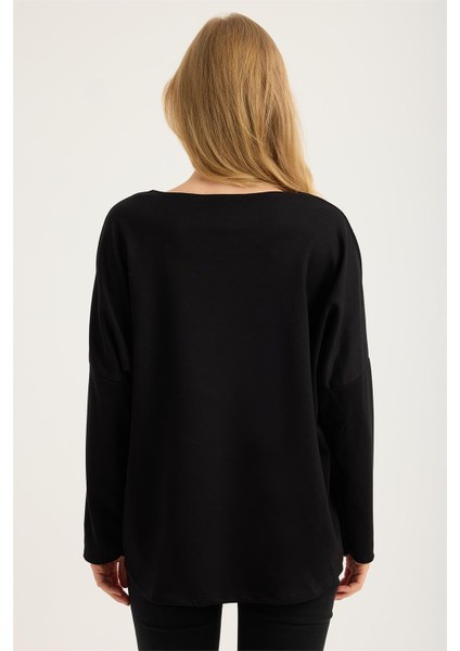 Yaldızlı Leoparlı Bluz indirimleri