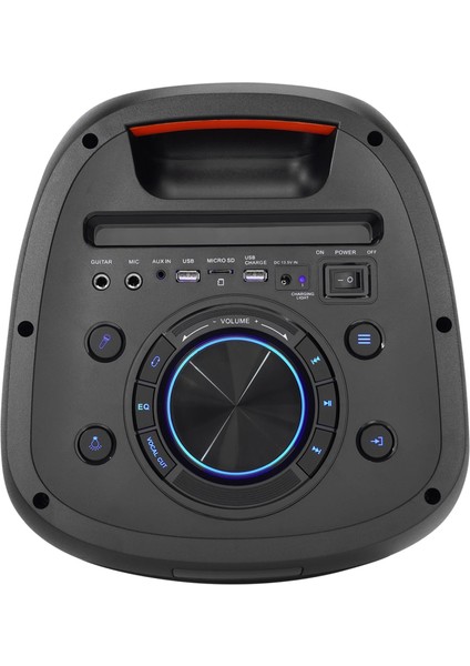 Mıcrolab M61, 80W, Taşınabilir, Bt/usb/aux/tf/tws, Rgb Işıklı, 2400MAH Batarya, 2ADET Vhf Mikrofon, Karaoke/parti, Bluetooth Speaker, fırsatları