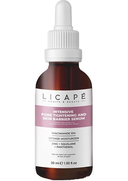 Sıkılaştırıcı ve Cilt Bariyeri Güçlendirici Niacinamide%10 Serum 30ML