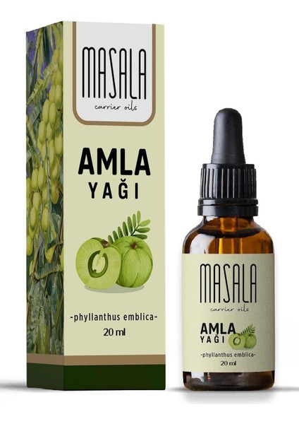 Masala Amla Saç Bakım Yağı 20 Ml. Soğuk Pres (Gooseberry Carrier Oil) Bektaşi Üzümü fiyatları