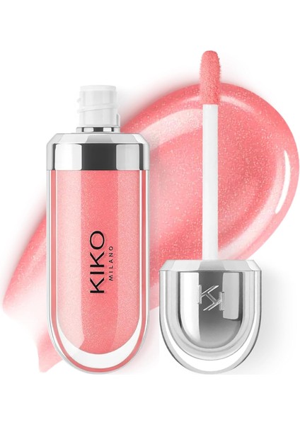 Kiko Milano Dudak Parlatıcısı - 3D Hydra Lip Gloss - 07 Pink Magnolia - Besleyici ve Nemlendirici
