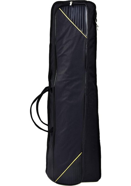 Trombon Konser Çantası, Taşınabilir Alto/tenor Trombon Çantası, Müzik Aletleri Için Siyah Yumuşak Kılıf, Ayarlanabilir Kayışlı Hafif Çanta, Seyahat ve Saklama Için Ideal