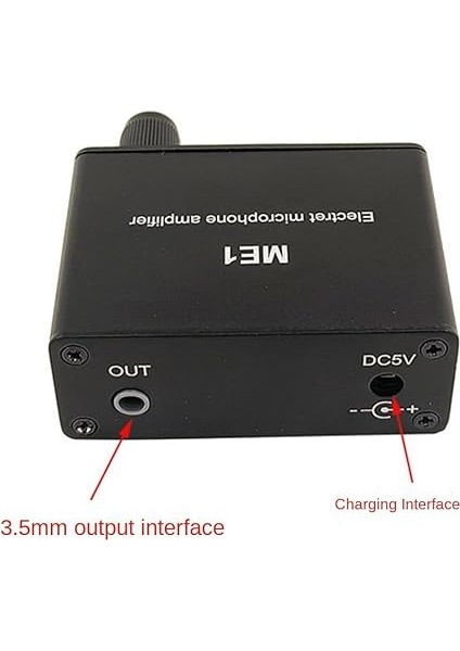 3.5mm Me1 Kondenser Mikrofon Kulaklık Amplifikatör Preamplifikatör Karıştırma Kurulu modelleri