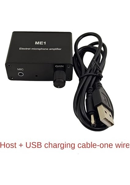 3.5mm Me1 Kondenser Mikrofon Kulaklık Amplifikatör Preamplifikatör Karıştırma Kurulu indirimleri