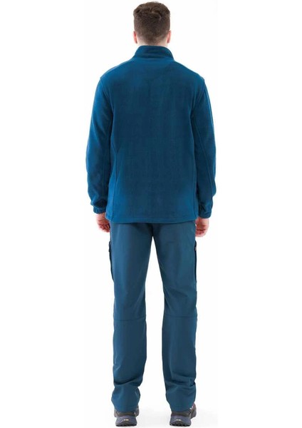 Saka Tam Fermuarlı Erkek Polar Sweatshirt Lacivert fiyatları