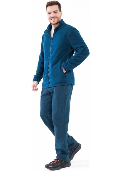 Saka Tam Fermuarlı Erkek Polar Sweatshirt Lacivert modelleri