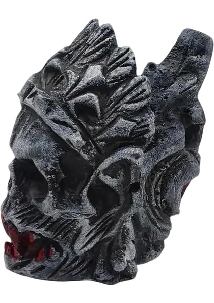 Aztek Ölüm Düdüğü - 125+ Desibel Insanın En Yüksek Çığlıkları, Cadılar Bayramı Için Antik Aztek Düdüğü, Dia De Los Muertos, Korku ve Tarih Hayranları Için Benzersiz Hediyeler (Siyah B)