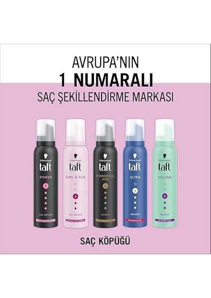 Curl & Flex Saç Köpüğü 150 ml indirimleri