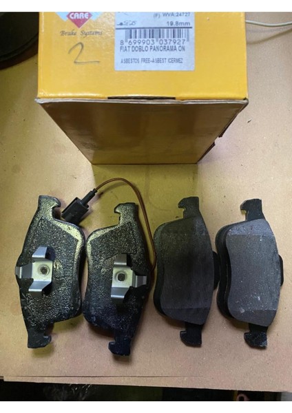 Fiat Doblo Panoroma Ön Fren Balatası Care Marka