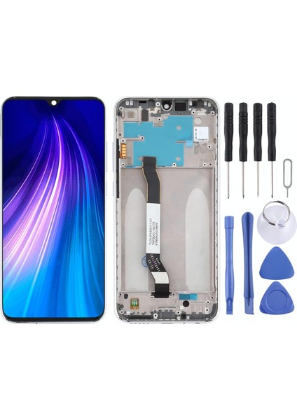 Xiaomi Redmi Note 8 Uyumlu LCD Ekran Dokunmatik Full Çıtalı