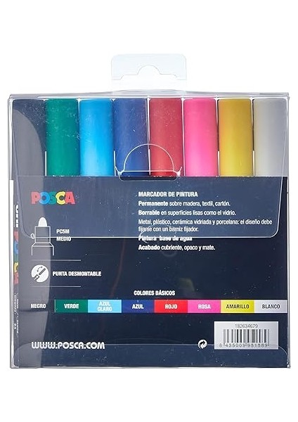 Unı Pc 5m Basic Set - 8'li Marker Paketi fiyatları