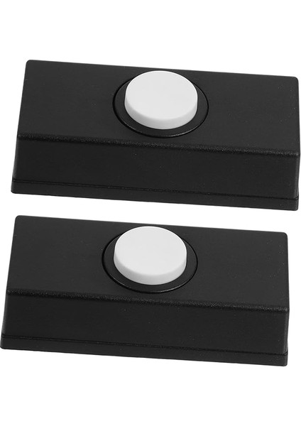 2ADET Retro Kapı Zili Anahtarı Duvara Monte Su Geçirmez Kapı Zili Butonu Kullanım Kolaylığı ve Dayanıklılık Için Tasarlanmış Garaj Kapısı Için Uygun