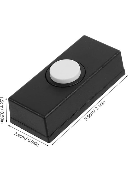 2ADET Retro Kapı Zili Anahtarı Duvara Monte Su Geçirmez Kapı Zili Butonu Kullanım Kolaylığı ve Dayanıklılık Için Tasarlanmış Garaj Kapısı Için Uygun fiyatları