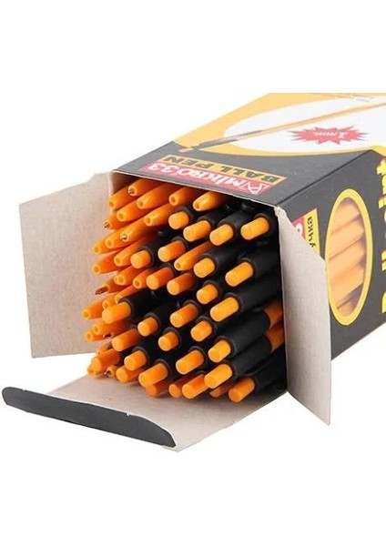 33 Ball Pen Tükenmez Siyah 60'lı Kt fiyatları