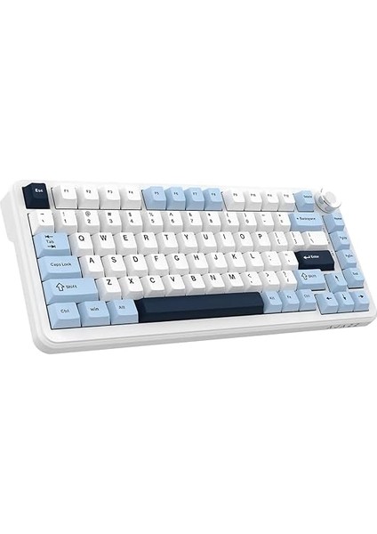 Oyuncu Klavye Ajazz AK820 Max Plus Daydream Switch 3 Modlu Mekanik Oyun KLAVYESI-8000 Mah Batarya Rgb-Hot Swap (AK820 Max Plus - Mavi Beyaz - Daydream) fırsatları