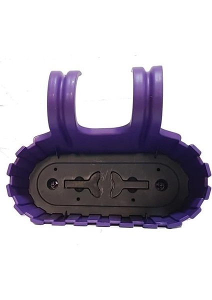 Akasya Çift Askılı Saksı, 30 cm Çit Balkon Saksı (Mor) modelleri