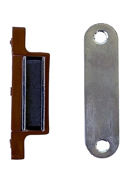 Sineklik ve Dolap Kapakları Için Mıknatıslı Tutucu Kilit 2li Kahverengi indirimleri