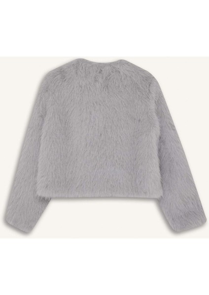 Regular Fit Kısa Suni Kürk F2147AX25WN