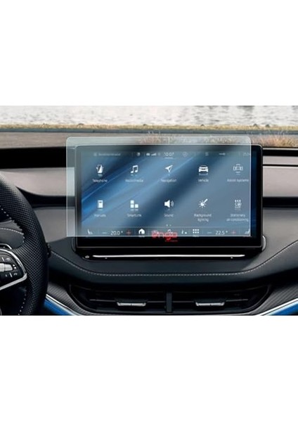 Skoda Enyaq Coupe 13 Inç Multimedya ile Uyumlu Ekran Koruyucu 9h Parlak Nano indirimleri