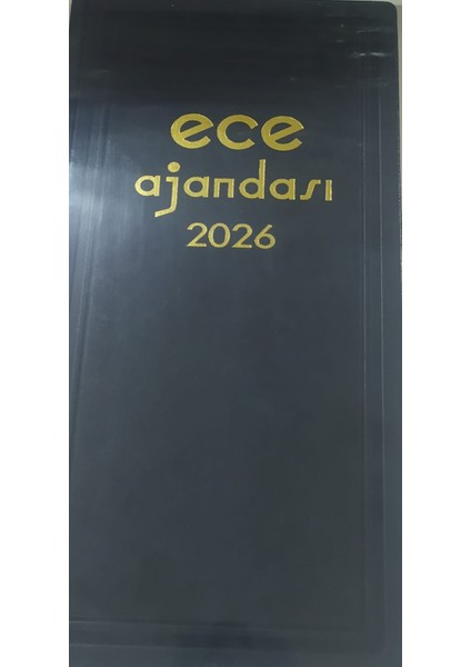 Ece Asya 17X33 Ticari Günlük Ajanda 480 Sayfa 2026