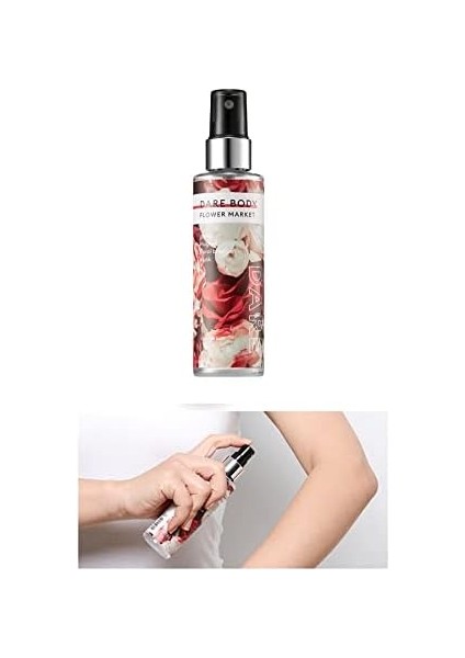 Mıssha Gün Boyu Kalıcı Çok Amaçlı Saç & Vücut Spreyi Dare Body Mist (Flower Market)