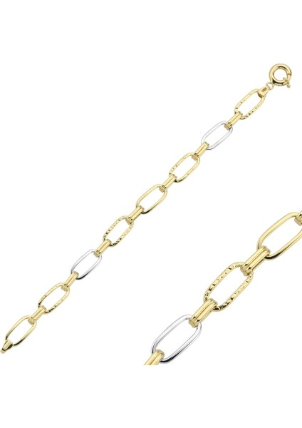 14 Ayar Violet Altın Bileklik