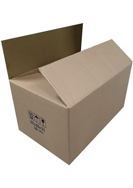 30 Desi Çift Oluklu Karton Koli 65X40X35 cm 10 Adet fiyatları
