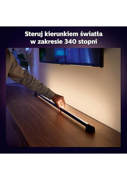 Hue Play Gradient Light Tube Renklı Akıllı LED Aydınlatma, Siyah, 75 cm modelleri