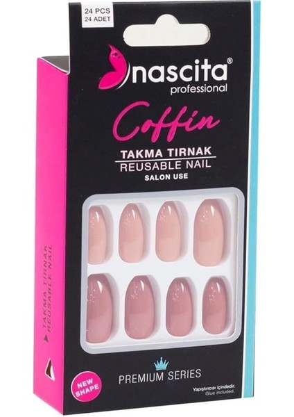 24'lü Coffin Renkli Takma Tırnak - 147