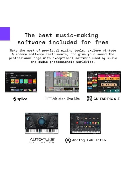 Minifuse Recording Pack Kayıt Paketi Beyaz fırsatları