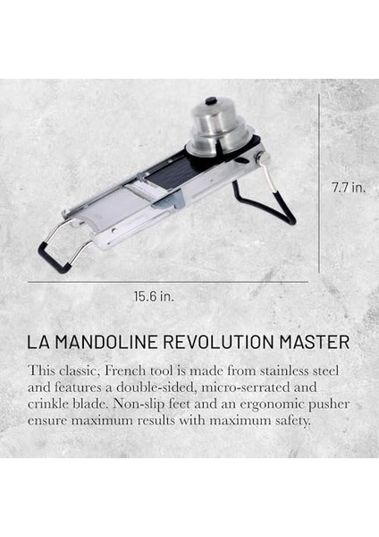 Buyer Ultra Revolution Gemuesehobel, Paslanmaz Çelik, Gümüş, 50 x 18.5 " x 18 cm fiyatları