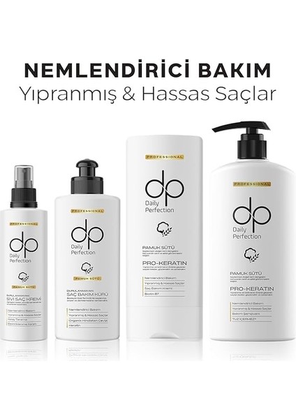 Daily Perfection Pamuk Sütü Durulanmayan Saç Bakım Kürü 200 ml indirimleri