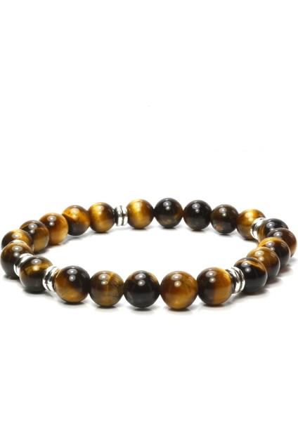 Kaplan Gözü Doğal Taş Erkek Bileklik fırsatları