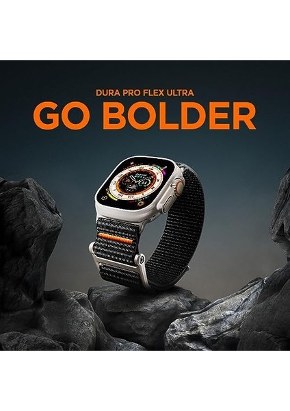 49MM Ultra Seri 3/2/1-46MM Seri 11/10-45MM Seri 9/8/7-44MM Seri Se3/se2/se/6/5/4 ile Uyumlu Kordon Kayış Band Durapro Ultra - AMP05981 modelleri