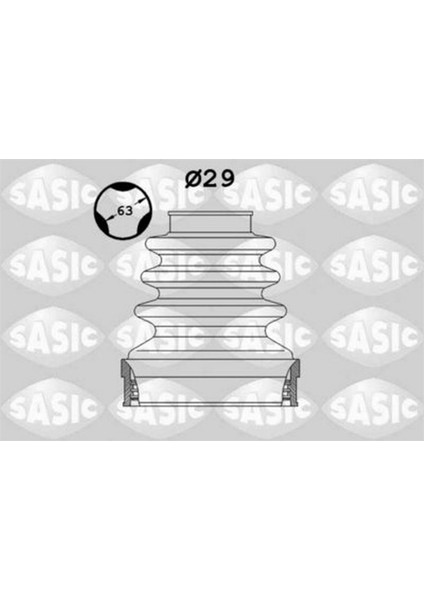 SSC-2873883 - Aks Körüğu Iç 206 206 207 207 306 307 307 Partner Berlıngo C2 C3 C4 Xsara Xsara I Iı Xsara Pıcasso 76×29