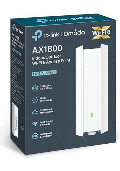 EAP610-OUTDOOR, AX1800 Dış Mekan Wi-Fi6 Kablosuz Erişim Noktası indirimleri