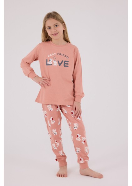 Kız Çocuk Pembe Pijama Takımı fiyatları