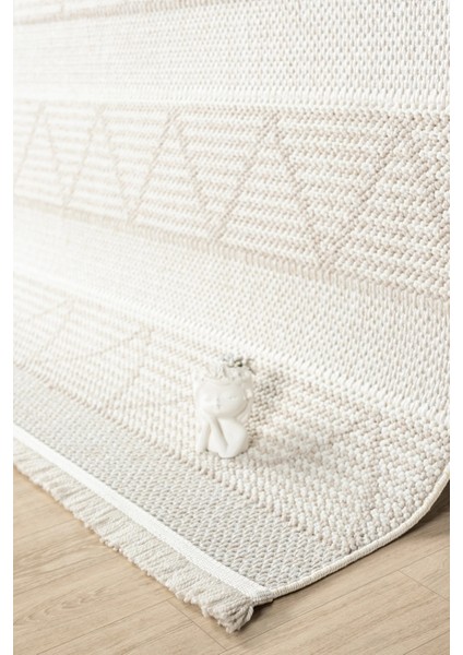 Krem Bej Yumuşak Bukleli Dokuma Halı Bukle Kilim Salon Mutfak Koridor Yolluk Dokuma Makine Halısı